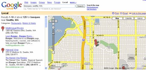 Google Maps Bookmarklet